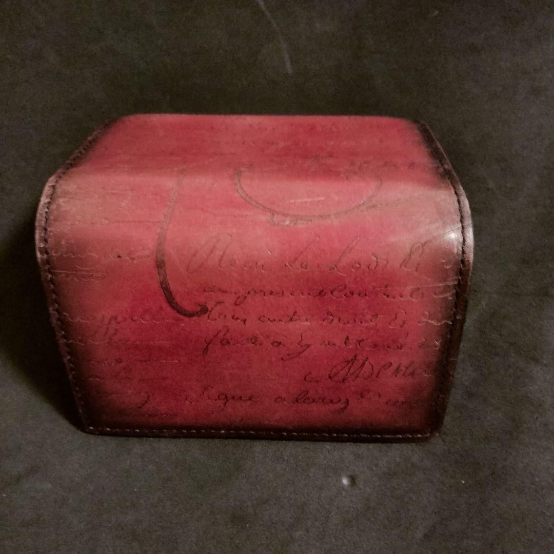 ベルルッティ Berluti カードケース 名刺入れ　赤