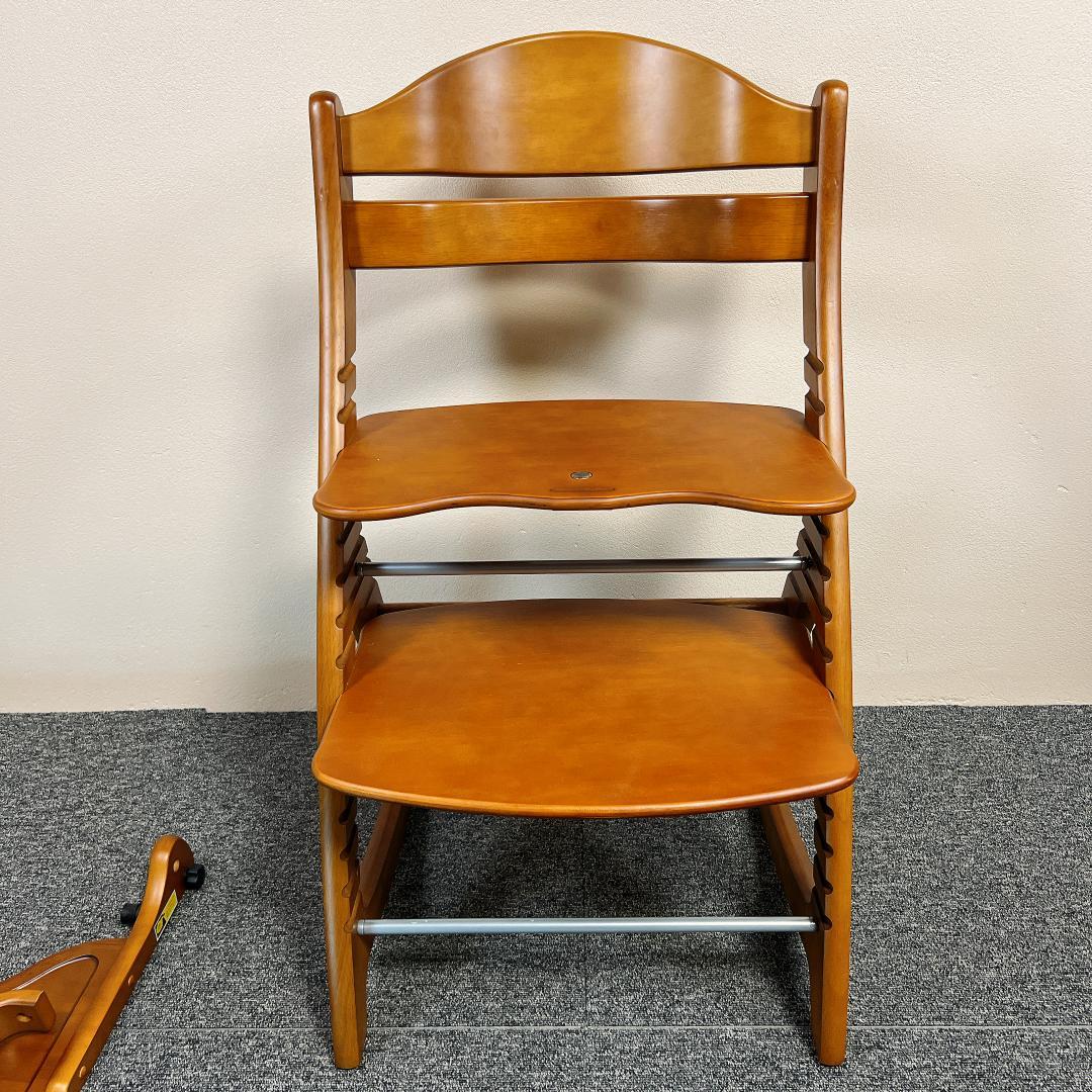 【未使用】極美品　大和屋 すくすくチェア GL 5502 ライトブラウン