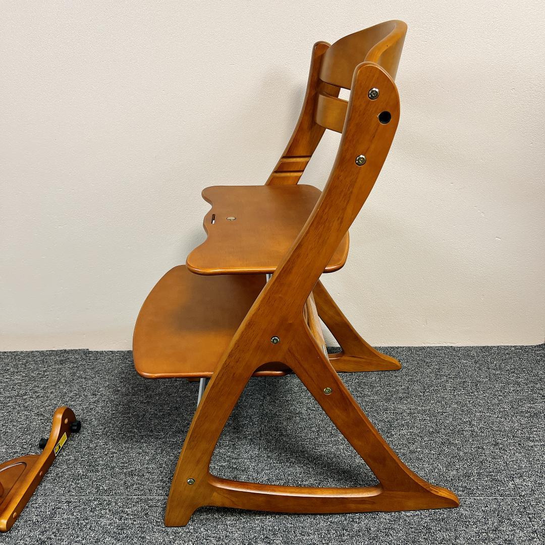 【未使用】極美品　大和屋 すくすくチェア GL 5502 ライトブラウン
