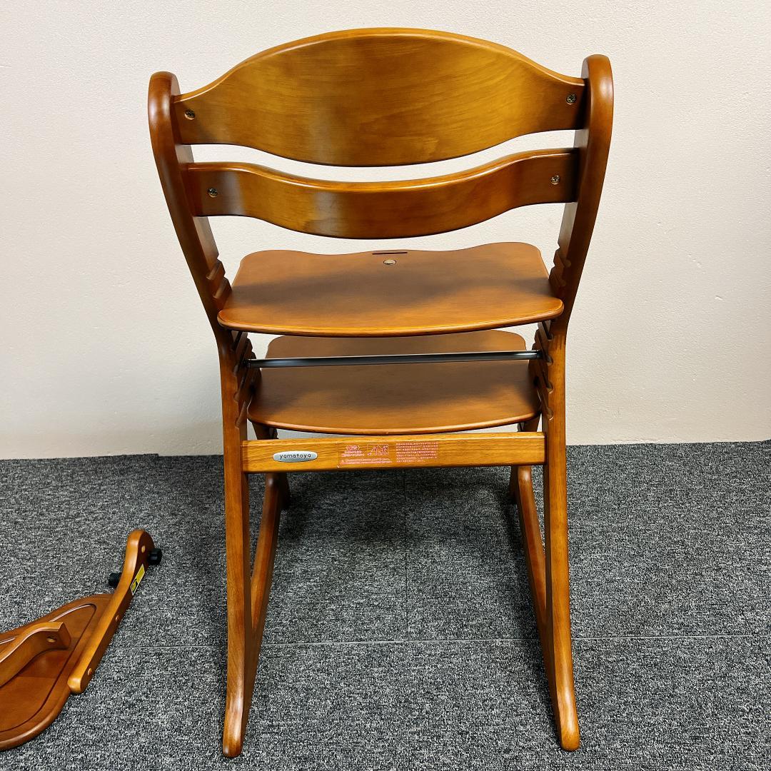 【未使用】極美品　大和屋 すくすくチェア GL 5502 ライトブラウン