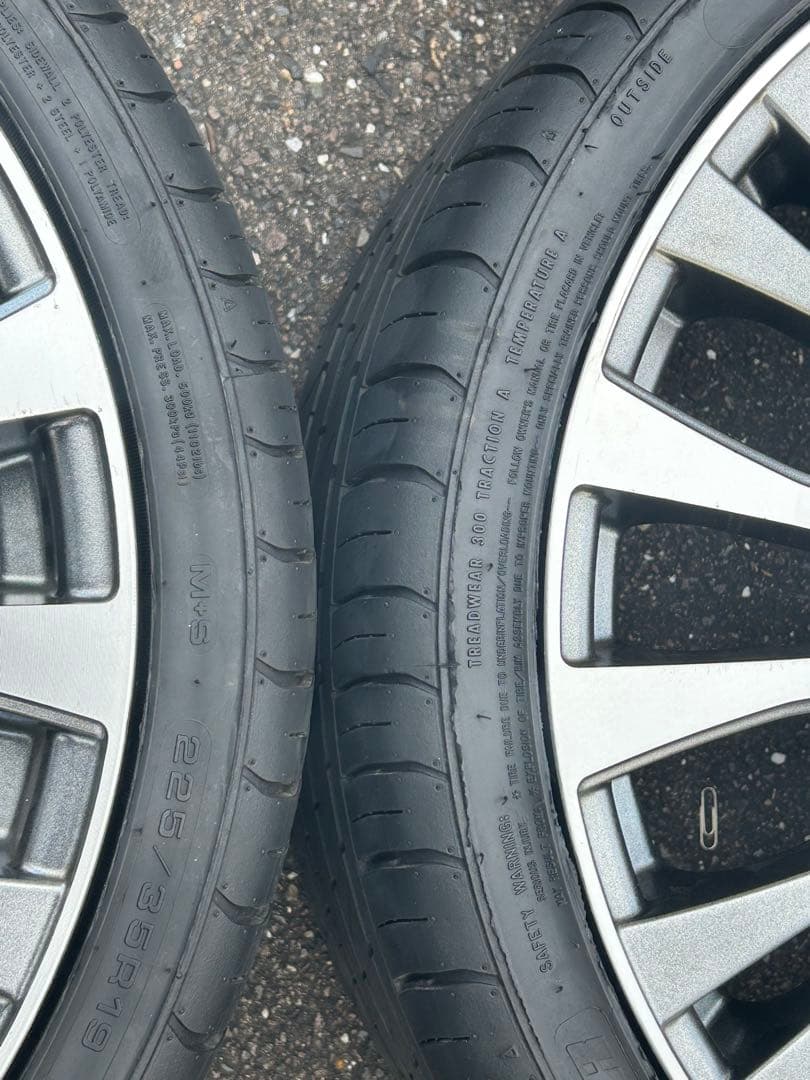 ロジャム ホイール 19インチ 美品 4本セット