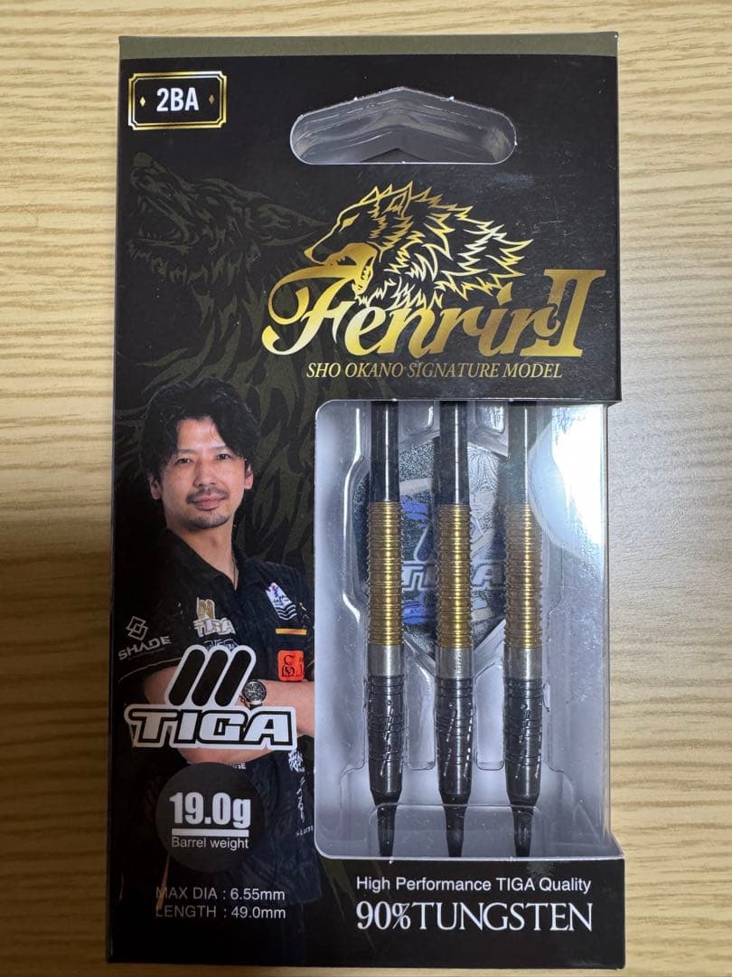 訳あり品！！ TIGA Fenrir II 19.0g ダーツセット