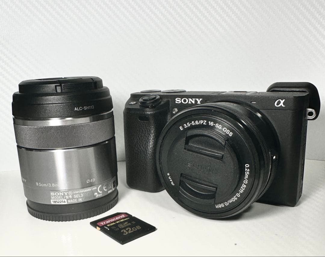 SONY α6300 + SEL30M35 + U3対応SDカード32GB