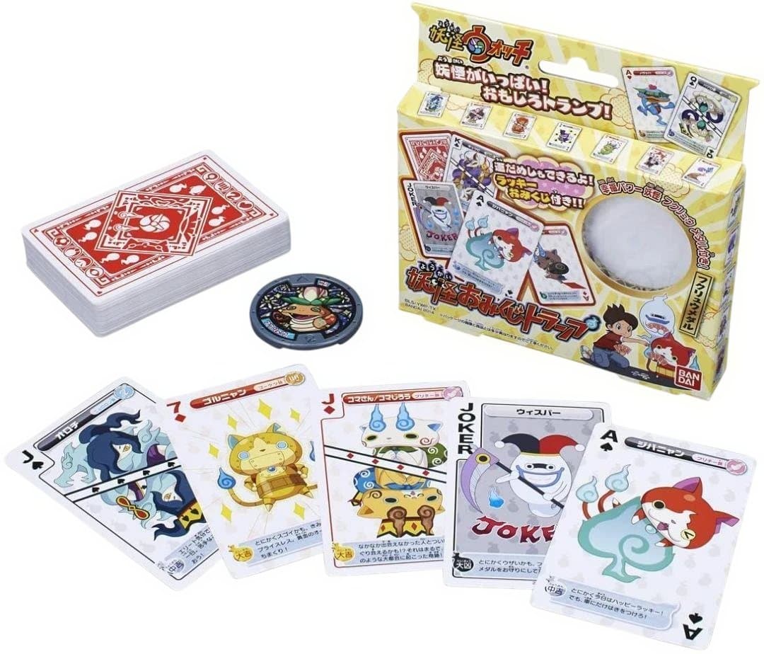 【入手困難】【2個セット】 妖怪おみくじトランプ フクリュウメダル 妖怪ウォッチ
