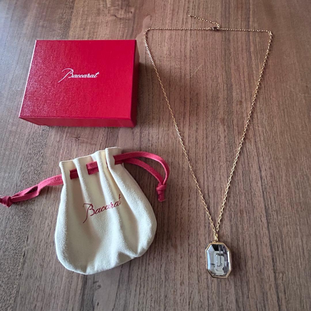 最終値下げ⭐️バカラ アルクール　ネックレス　クリアミラー