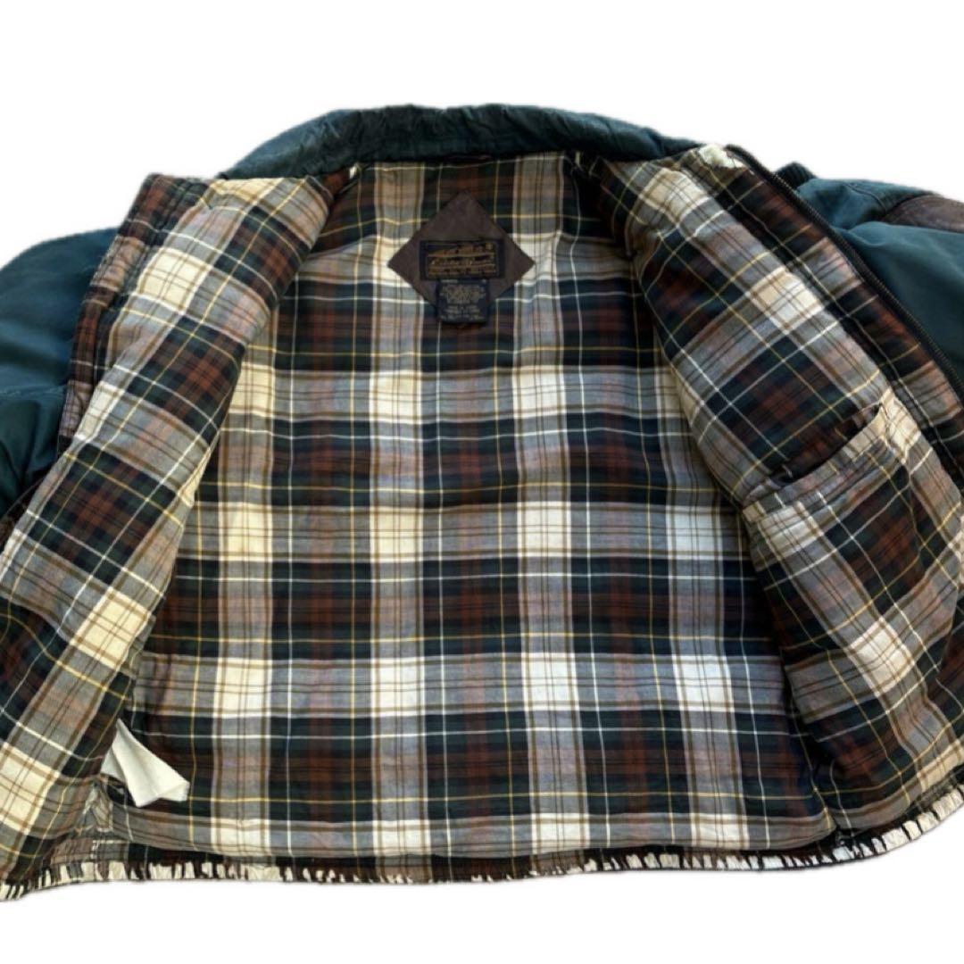 古着 80s eddie bauer ダウンジャケット ブルゾン cityboy