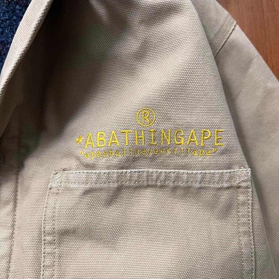 【希少】A BATHING APE チョアコート90s00s初期縄タグ　日本製