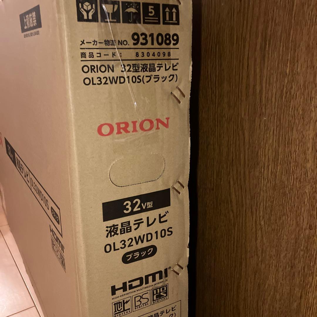 ORION 32型液晶テレビ OL32WD10S ブラック