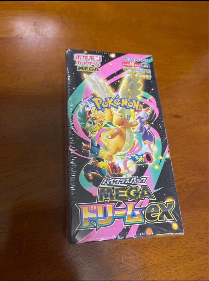 ポケモンカードゲーム MEGAドリームEX 10枚入り 1BOX シュリンク付き