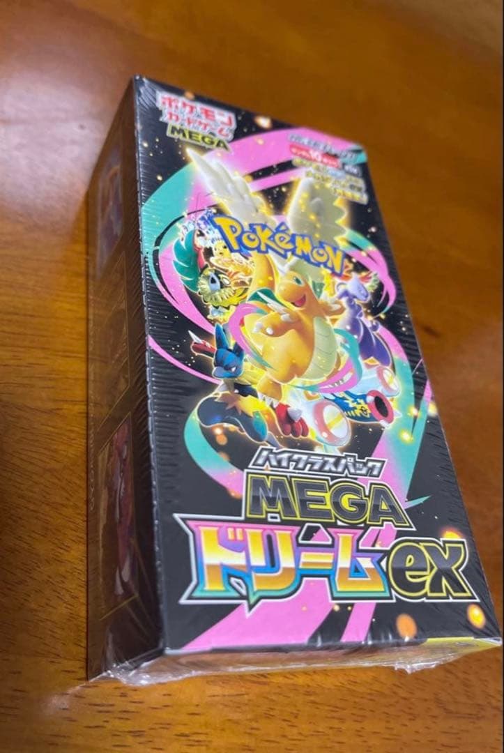 ポケモンカードゲーム MEGAドリームEX 10枚入り 1BOX シュリンク付き
