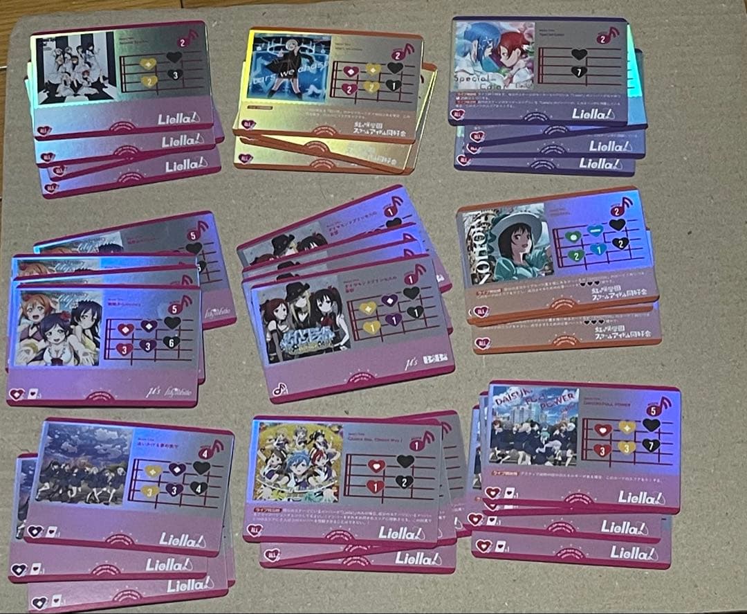 ラブライブ！オフィシャルカードゲーム SAPPHIRE MOON 4コン