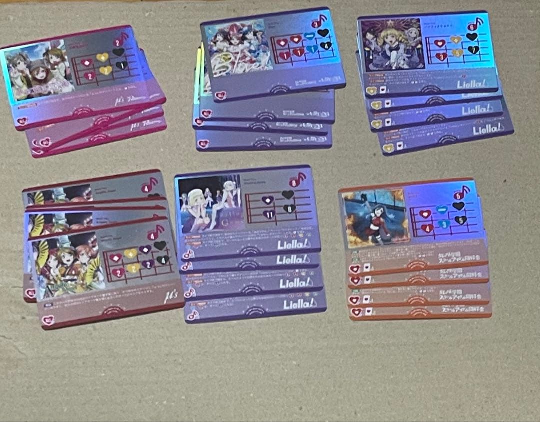 ラブライブ！オフィシャルカードゲーム SAPPHIRE MOON 4コン