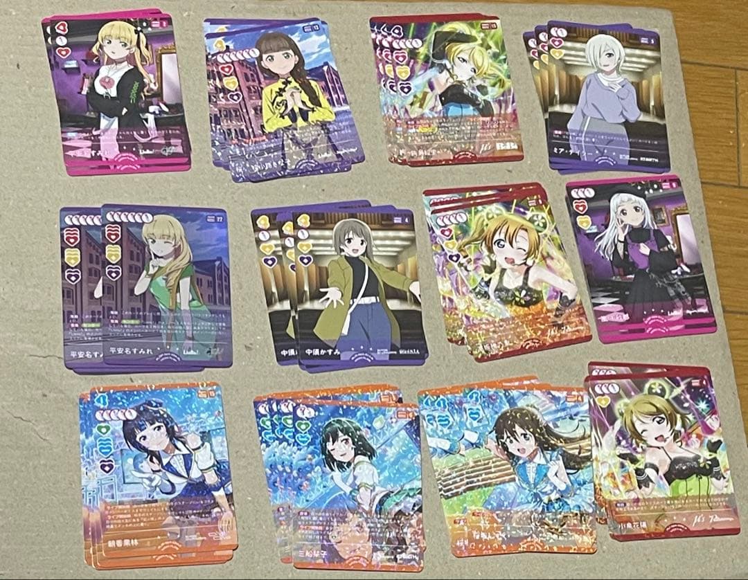 ラブライブ！オフィシャルカードゲーム SAPPHIRE MOON 4コン