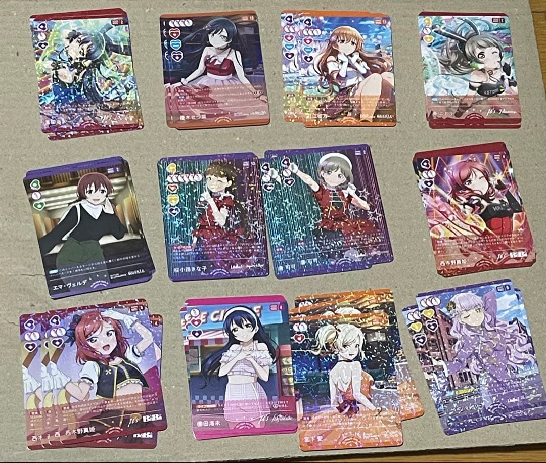ラブライブ！オフィシャルカードゲーム SAPPHIRE MOON 4コン