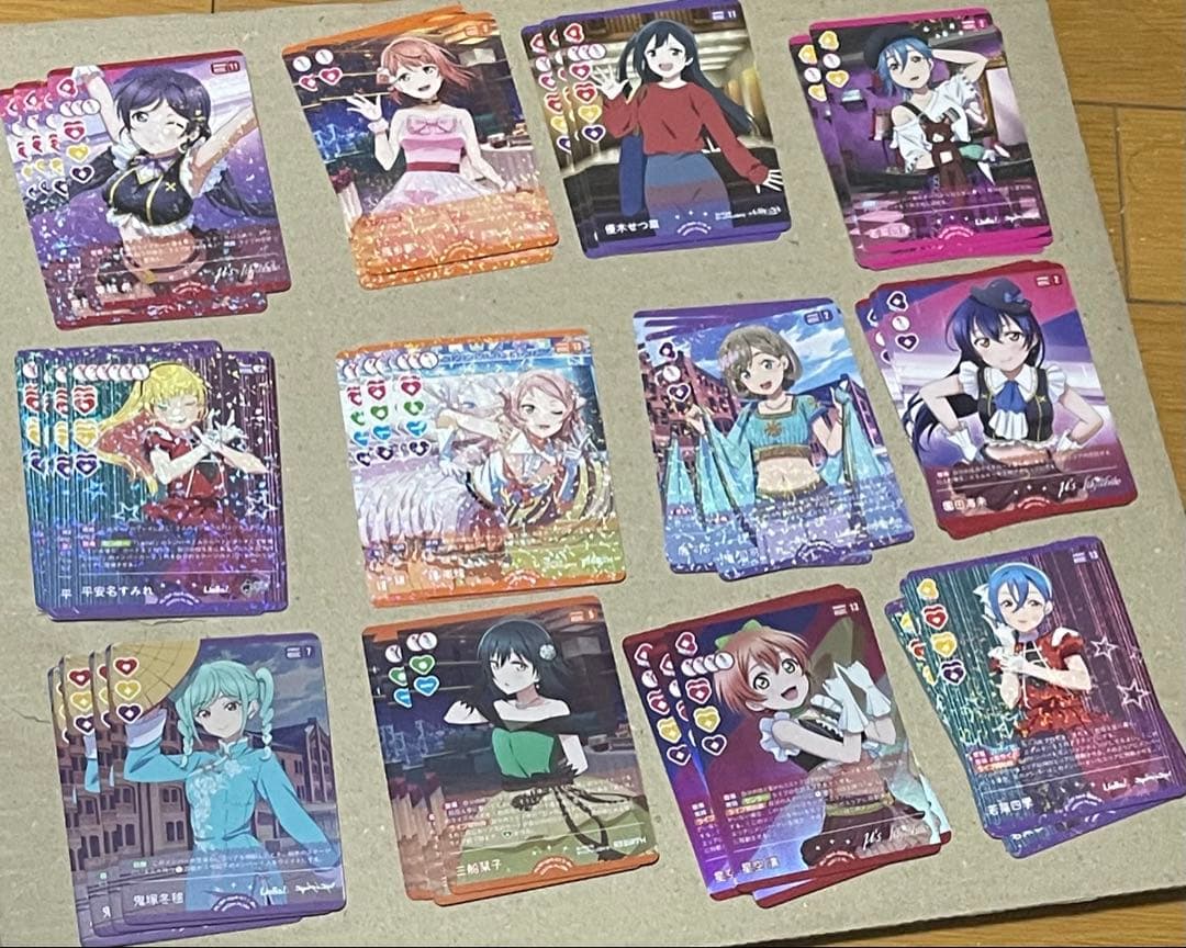 ラブライブ！オフィシャルカードゲーム SAPPHIRE MOON 4コン