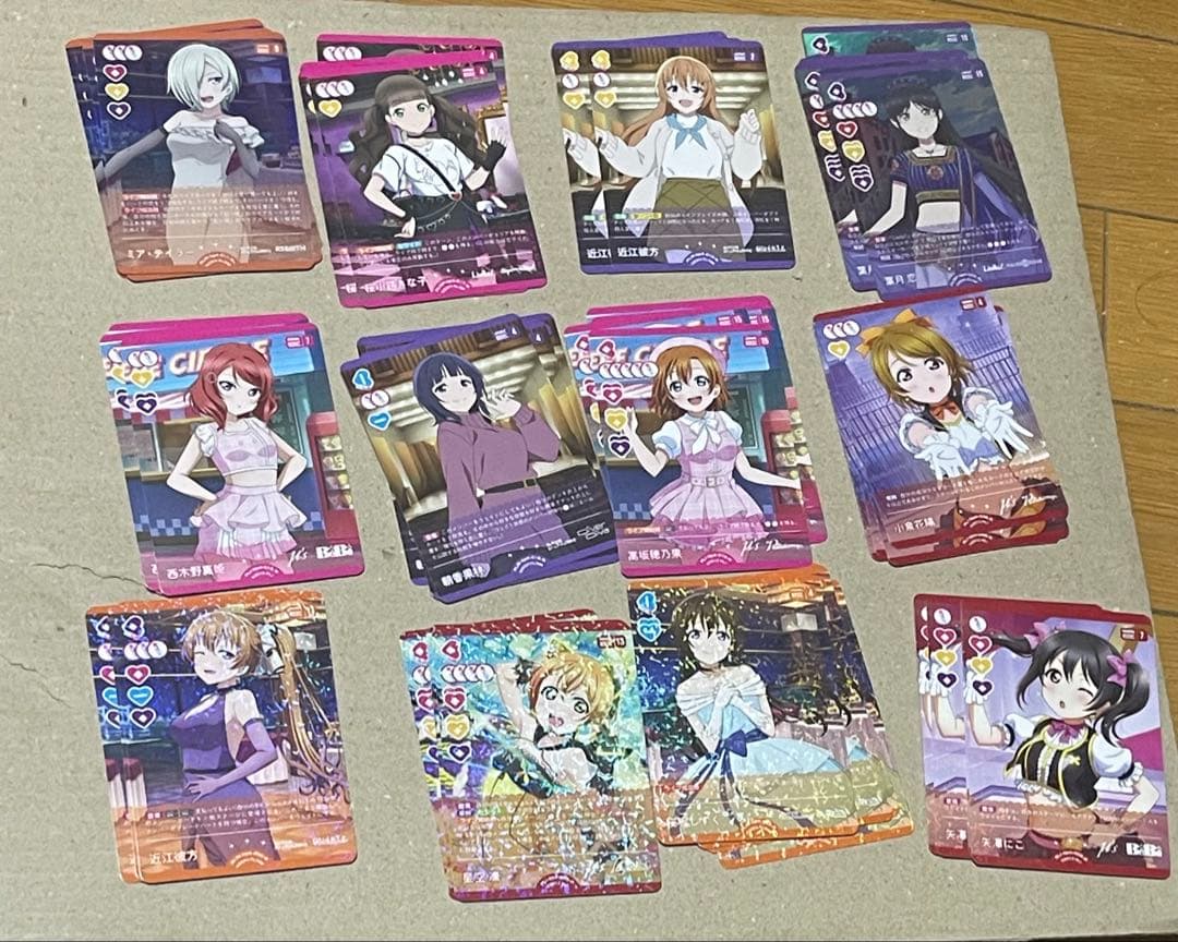 ラブライブ！オフィシャルカードゲーム SAPPHIRE MOON 4コン