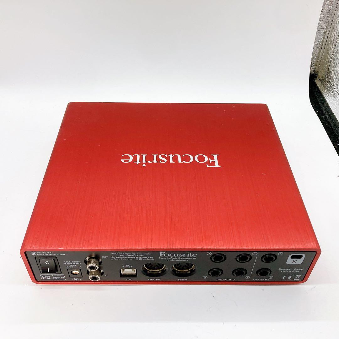 Focusrite Scarlett 6i6 2nd gen 美品　通電確認済