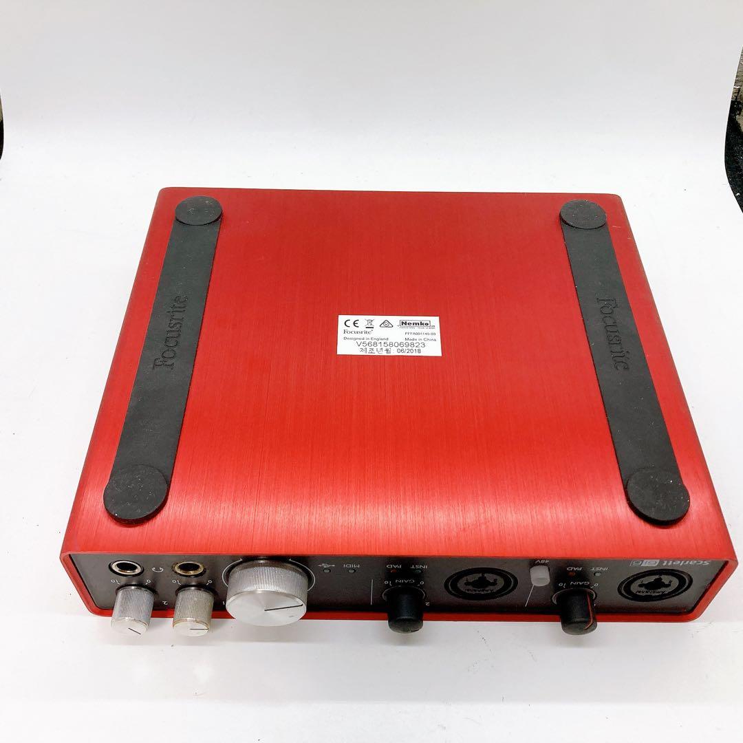 Focusrite Scarlett 6i6 2nd gen 美品　通電確認済