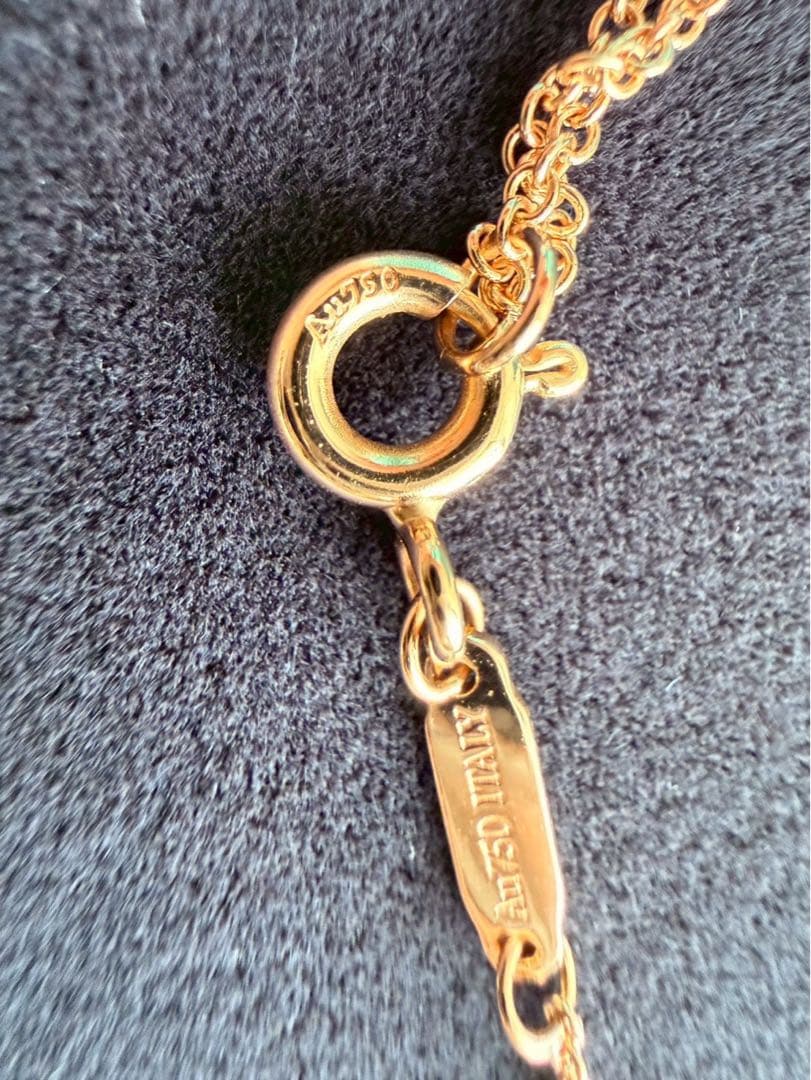 新品未使用 ティファニー スマイル ネックレス YG