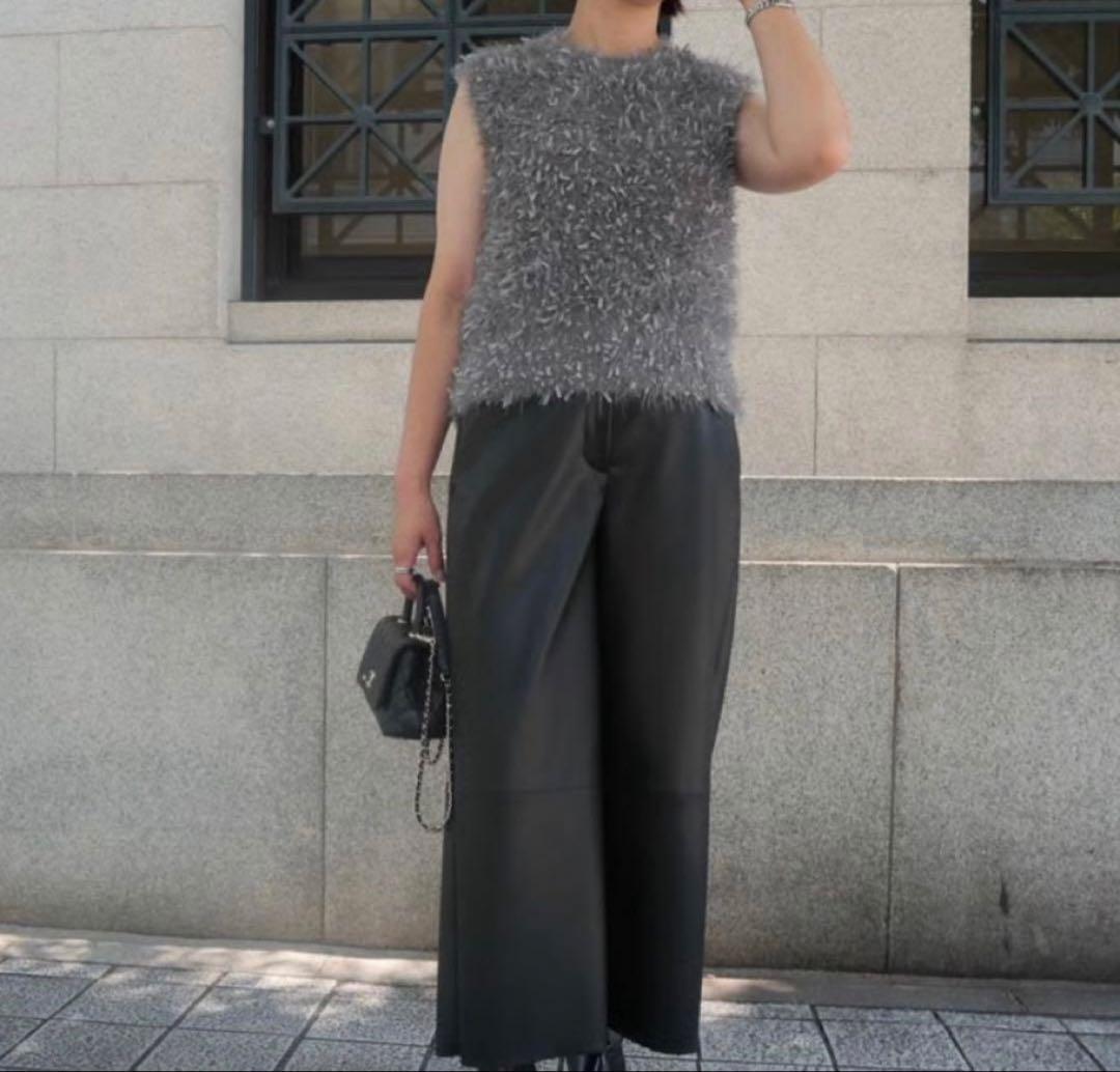 【美品】heve Tinker Knit gray グレー