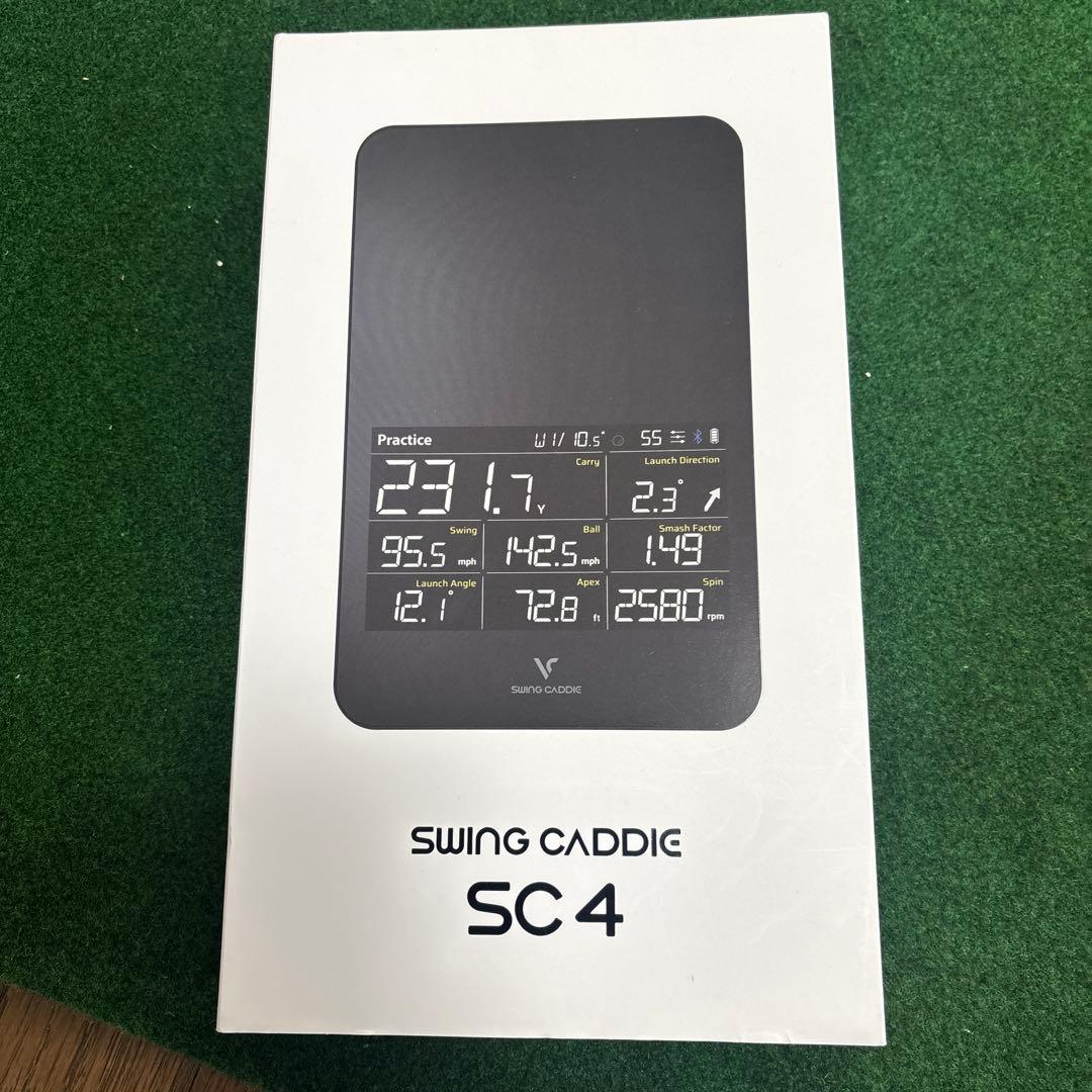 値下げ　【美品】SWING CADDIE SC4 ゴルフ用弾道測定器