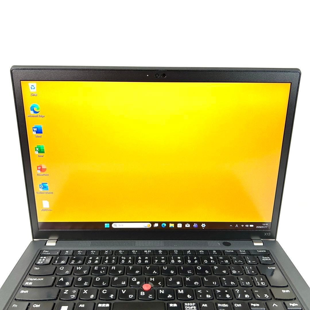 美品 Lenovo ThinkPad X13 Gen2 i5 256GB 8GB