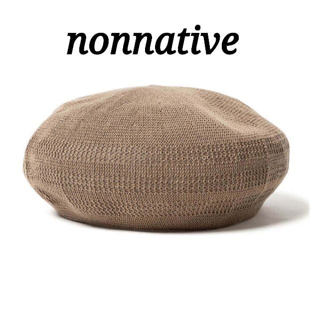 予約品 希少 nonnative ノンネイティブ コットン ベレー帽