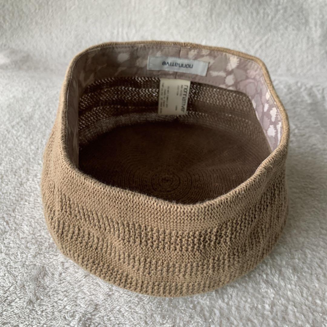 予約品 希少 nonnative ノンネイティブ コットン ベレー帽