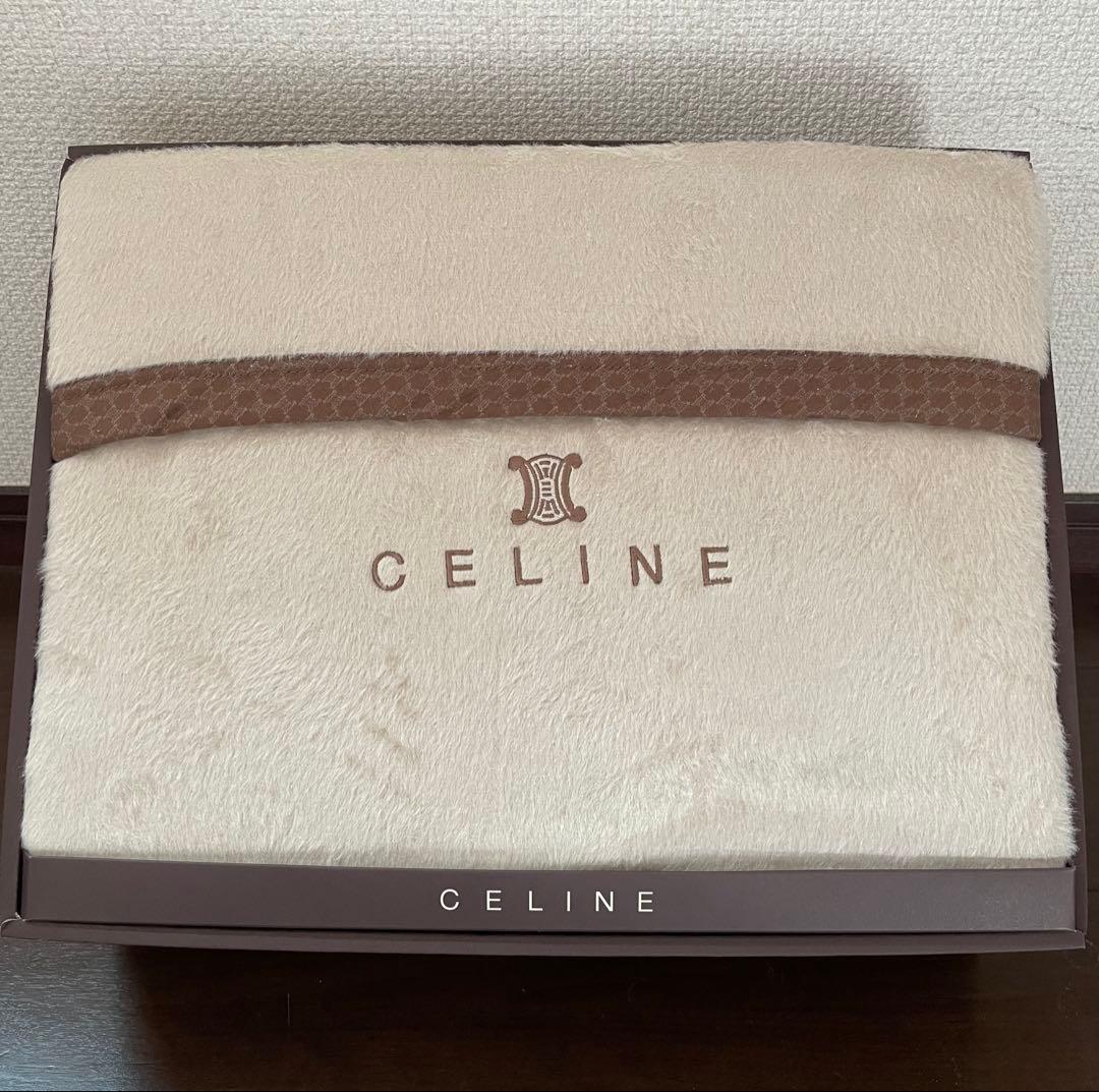 CELINE セリーヌ　シルク毛布　ブランケット