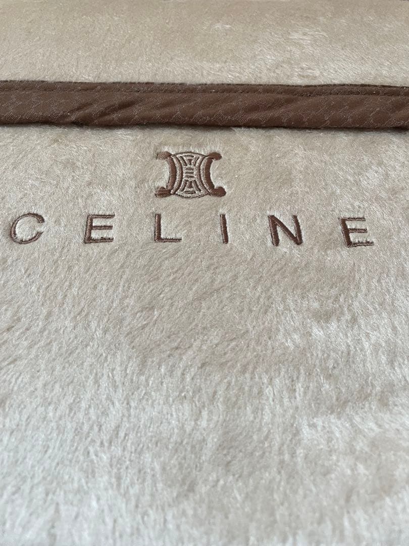 CELINE セリーヌ　シルク毛布　ブランケット