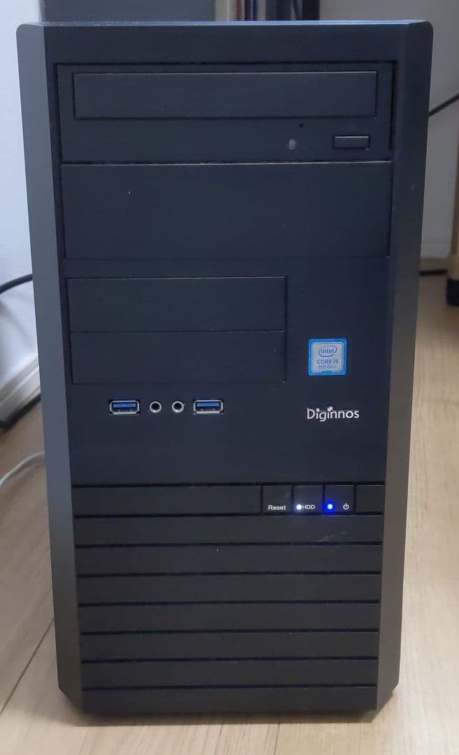 デスクトップPC　256GBSSD＋1TB HDD　RAM 8GB