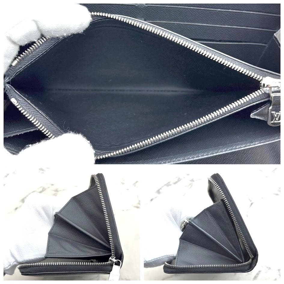 【極美品・新型】ルイヴィトン　エピ　ジッピーオーガナイザー　NM　ブラック