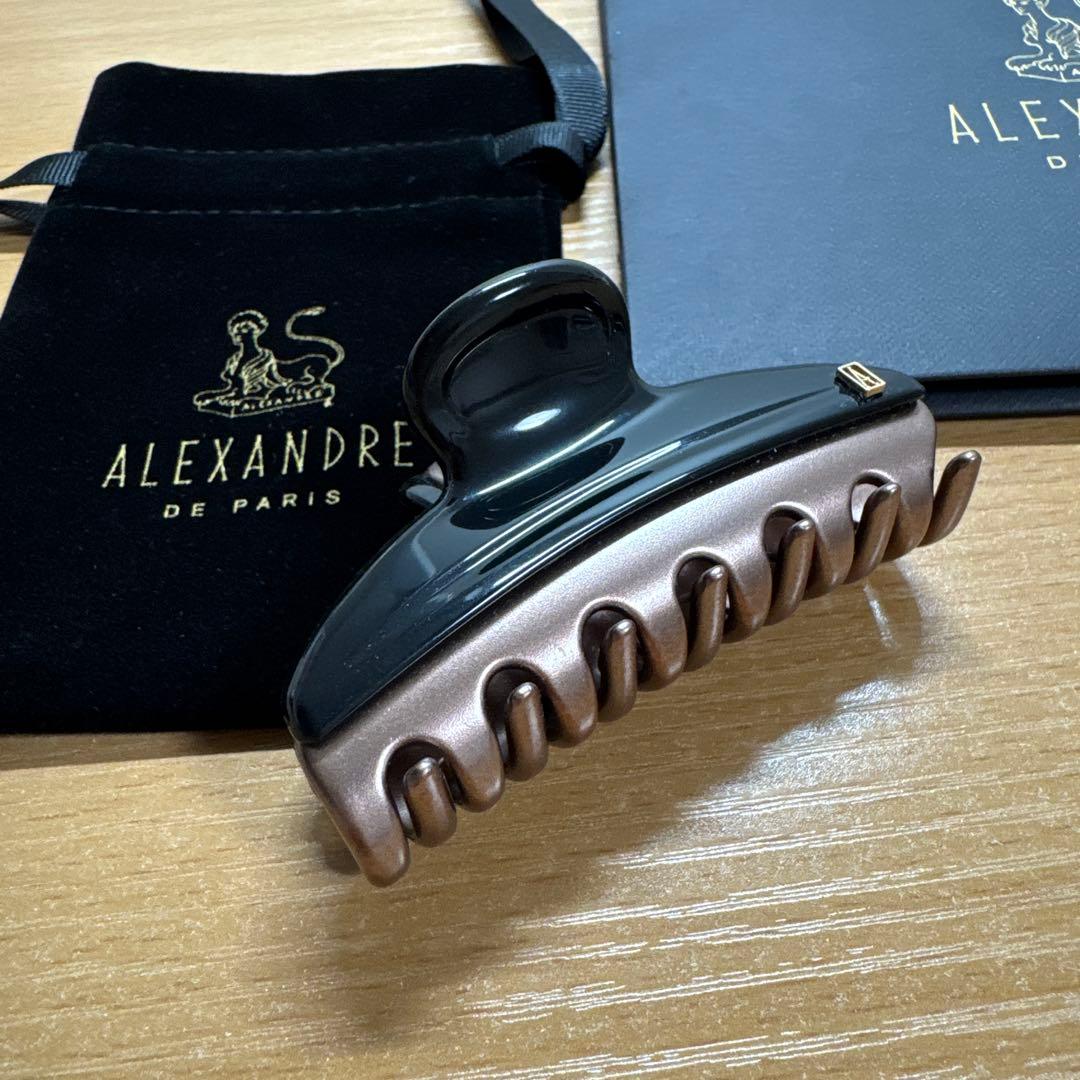 【ALEXANDRE DE PARIS】 ヴァンドームクリップ　ブラック　M