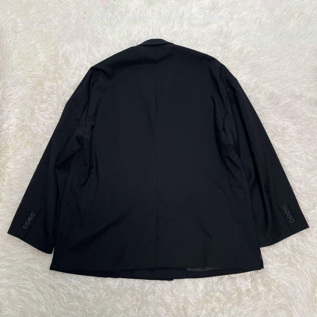 【美品】メゾンスペシャル プライムオーバー ダブルテーラードジャケット ブラック