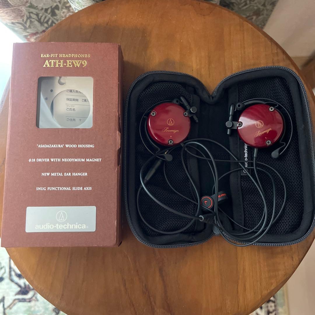 【美品】audio-technica ATH-EW9 有線耳掛けヘッドホン