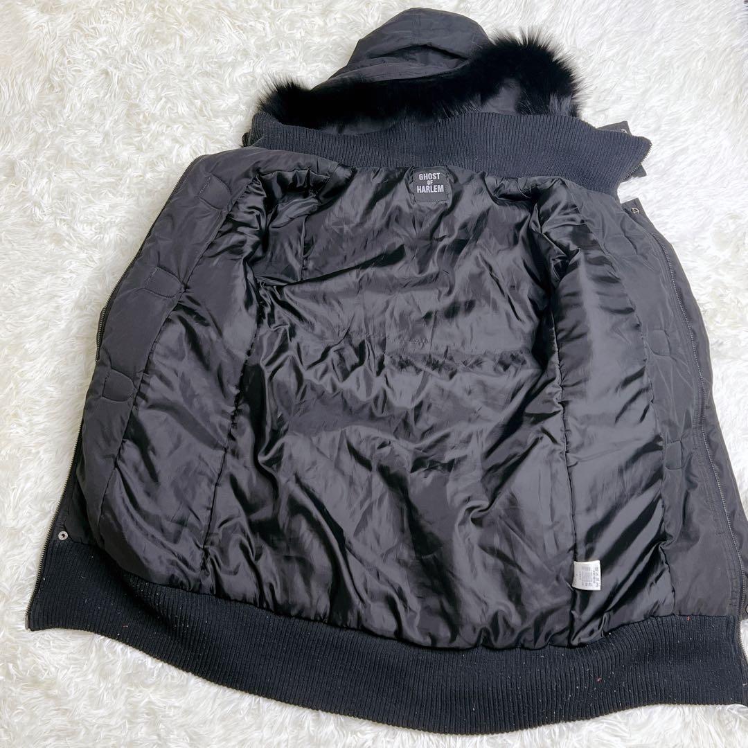 ジャケット・アウター Ghost of Harlem Y2K Skull Military Coat