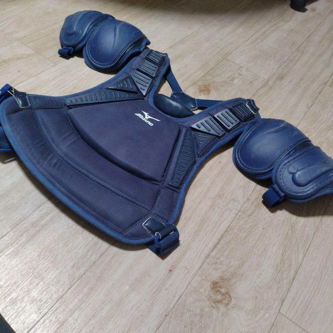 硬式用Mizuno キャッチャー用プロテクター 日本製
