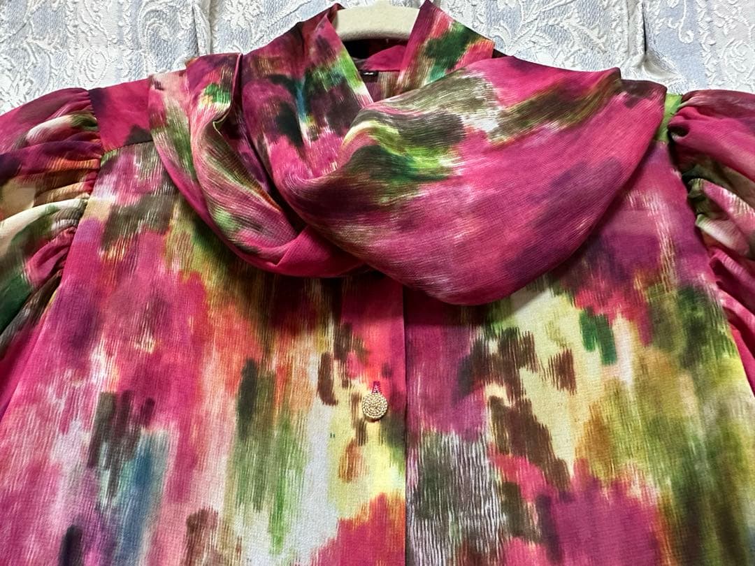 ダブルスタンダードクルージング ボウタイブラウス 38