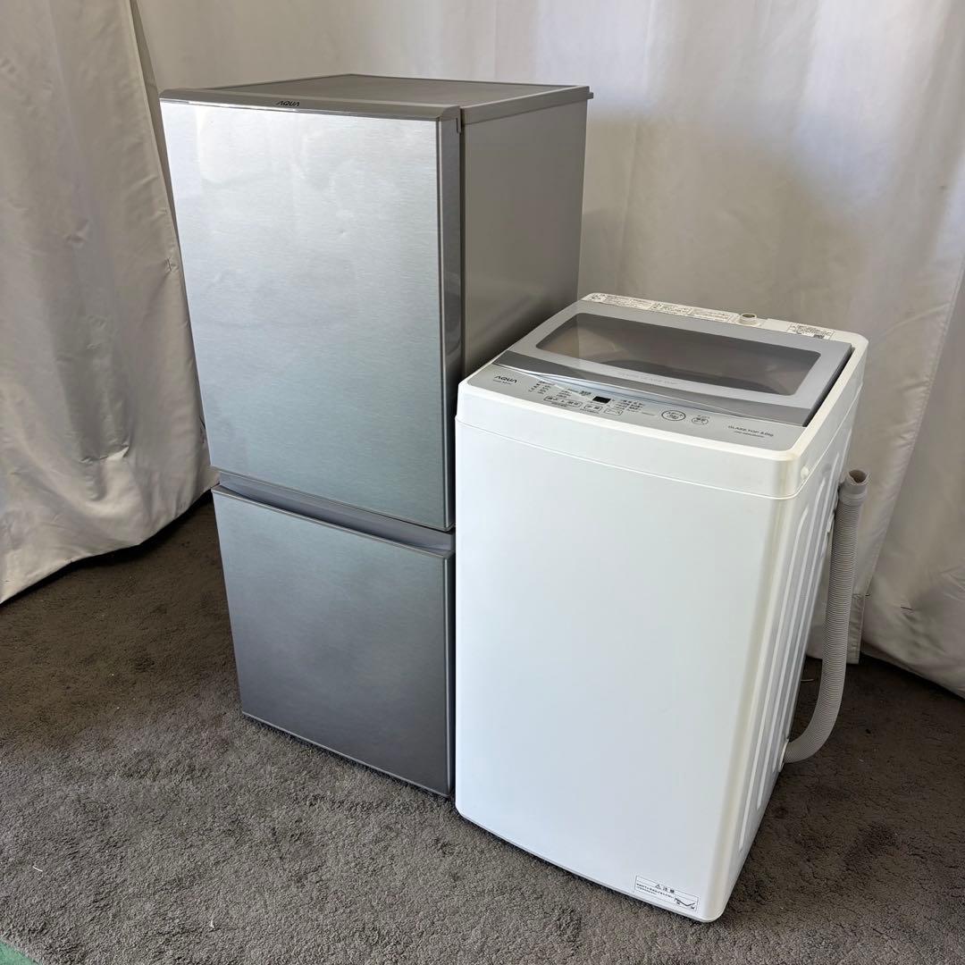 415　冷蔵庫　洗濯機　一人暮らしセット　設置無料　単身　小型　中古　綺麗　安い