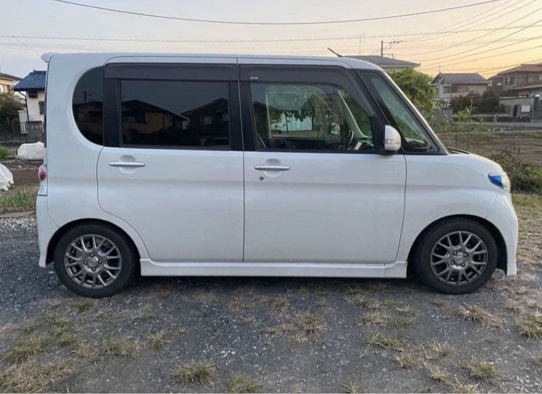 ダイハツ タントカスタム L375S ダウンサスペンション 即日納車可能‼️