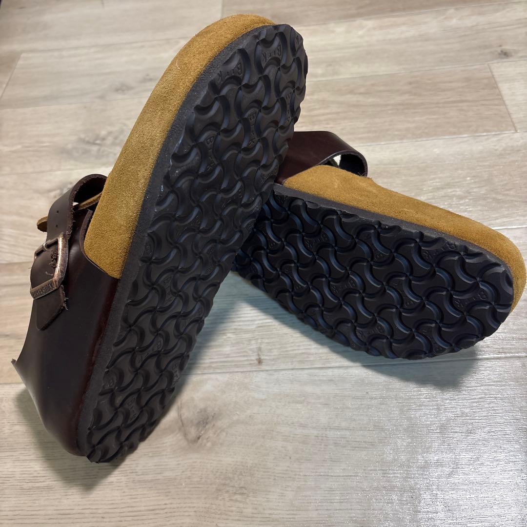 【試着のみ】ビルケンシュトック　ロンドンレザー　メンズ　27cm ナロー