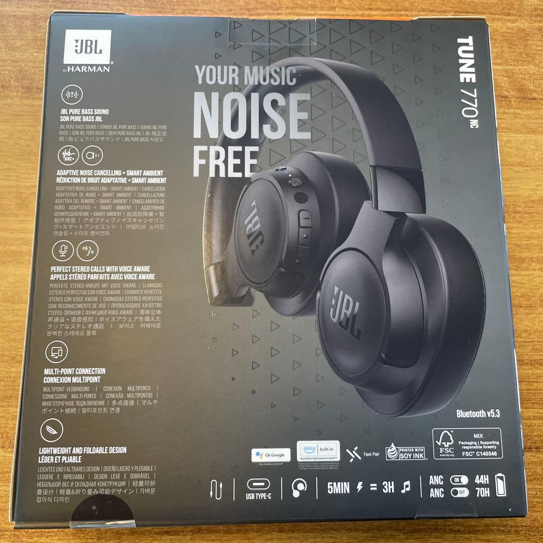 JBL TUNE 770NC ワイヤレスヘッドフォン