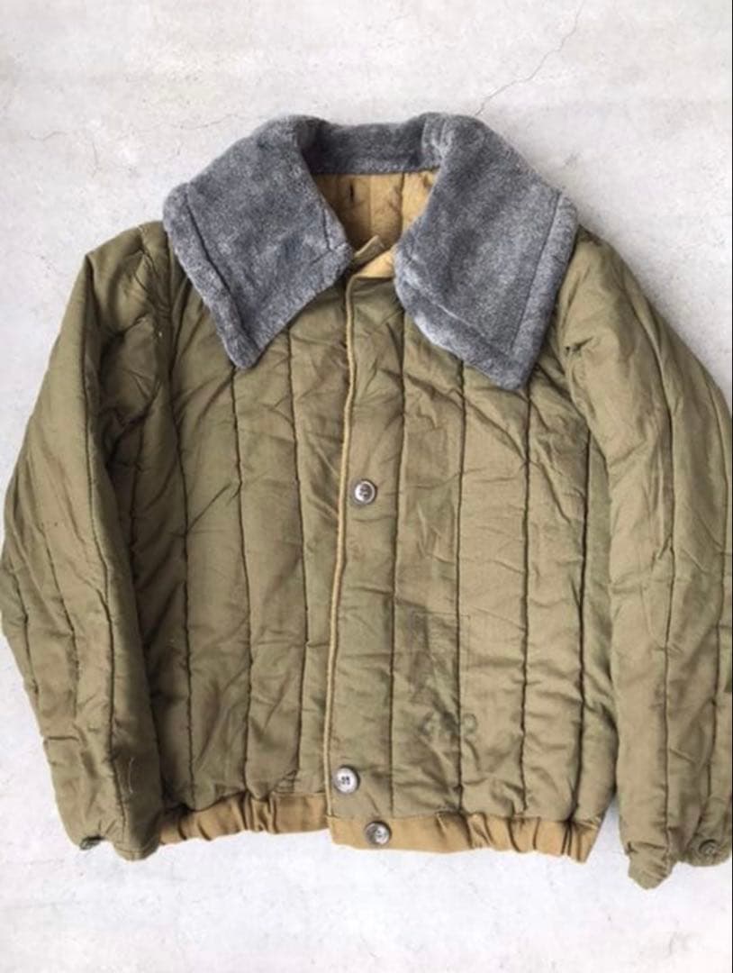 旧ソ連軍 ソビエト タンカースジャケット 80年代 ヴィンテージ