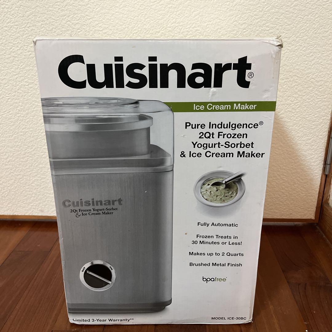 【新品同様】 Cuisinart アイスクリームメーカー ICE-30BC
