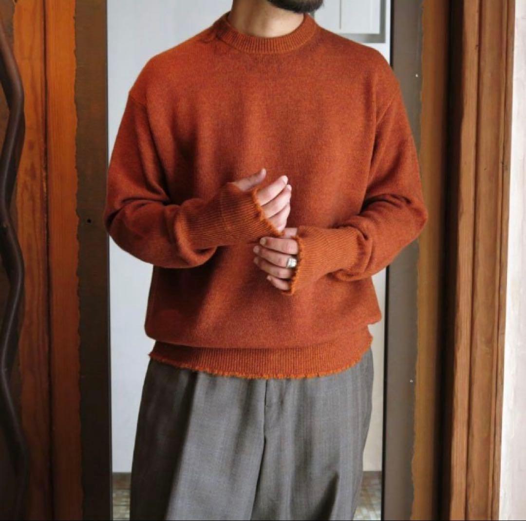 MAATEE&SONS 裏カシミア ひょっとこセーター 3/ニットcomoli