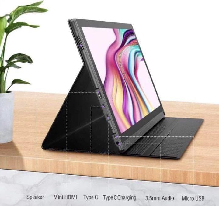 高画質で美しいIPSスクリーン表示♪❤圧倒的な使いやすさ❣万能モバイルモニター