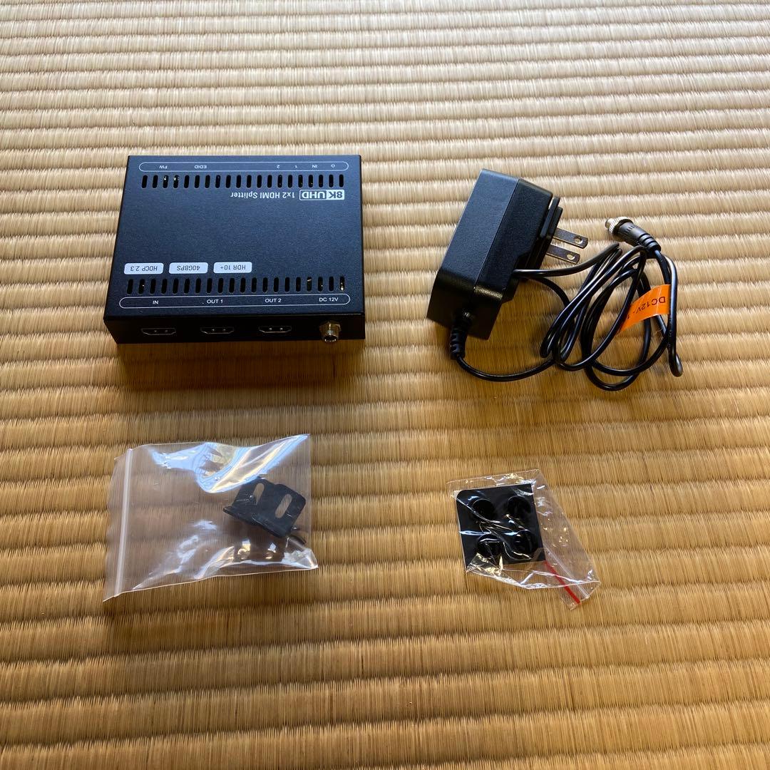 その他 1x2 HDMI2.1 Splitter