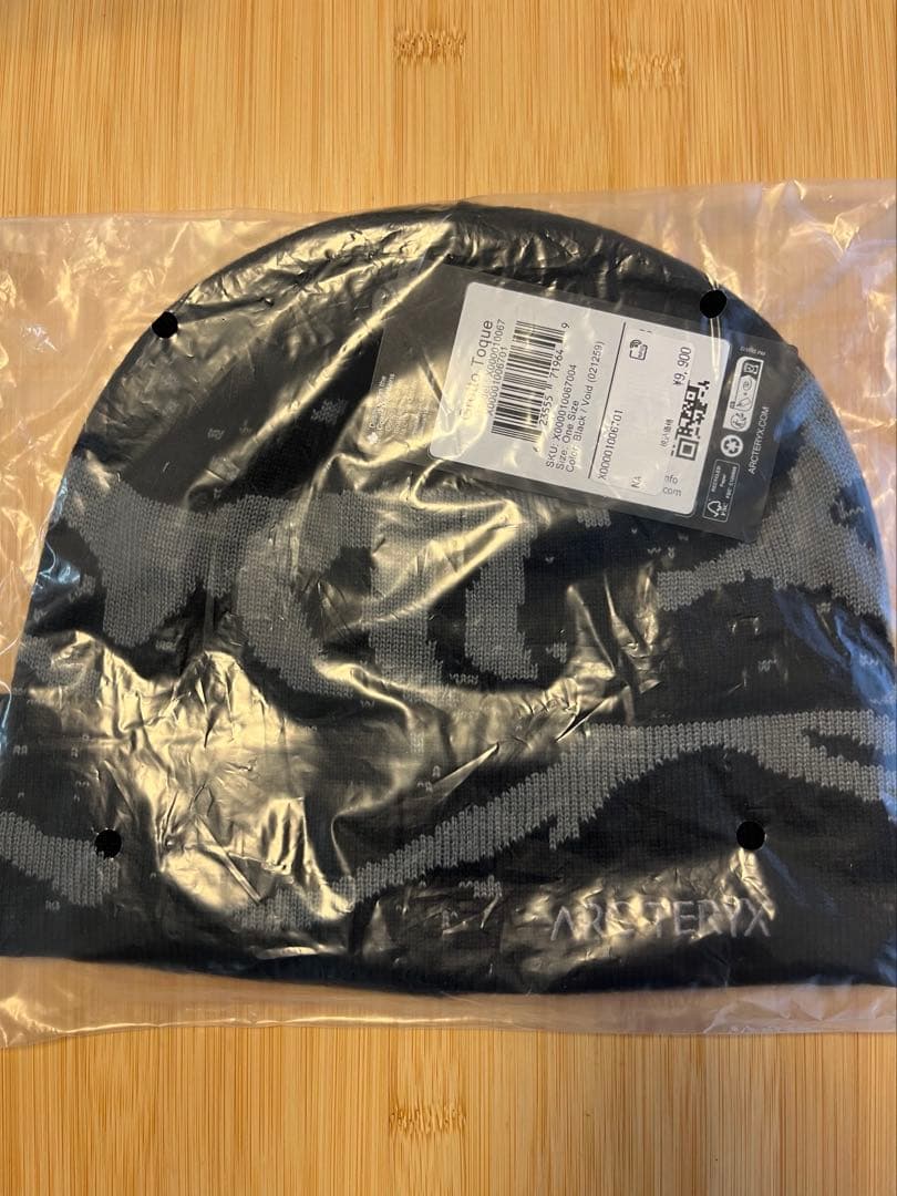 アークテリクス グロットトーク 2025AW 新品未使用 ブラック/ヴォイド