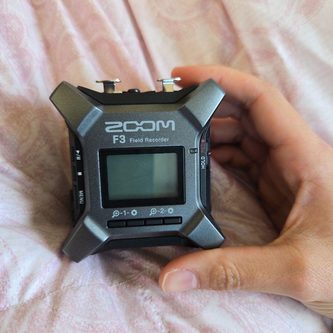 Zoom F3 フィールドレコーダー 32bitフロート 保護ポーチ付き