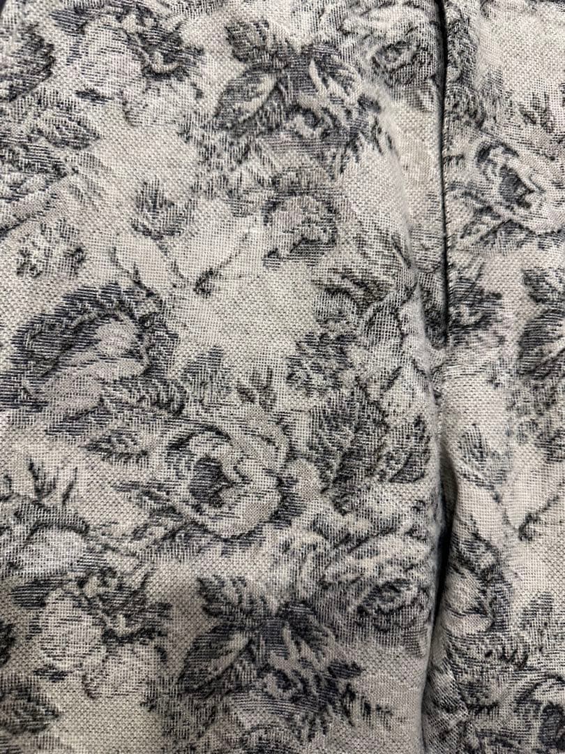 新品BACKLASHフラワー柄ジャガードパンツ/バックラッシュレザースラックス